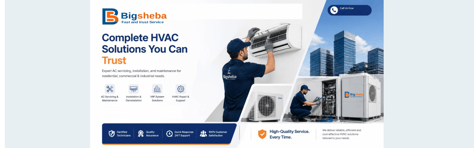 Bigsheba Logo – Trusted Home & Business Maintenance, Repair and Installation Service Provider
