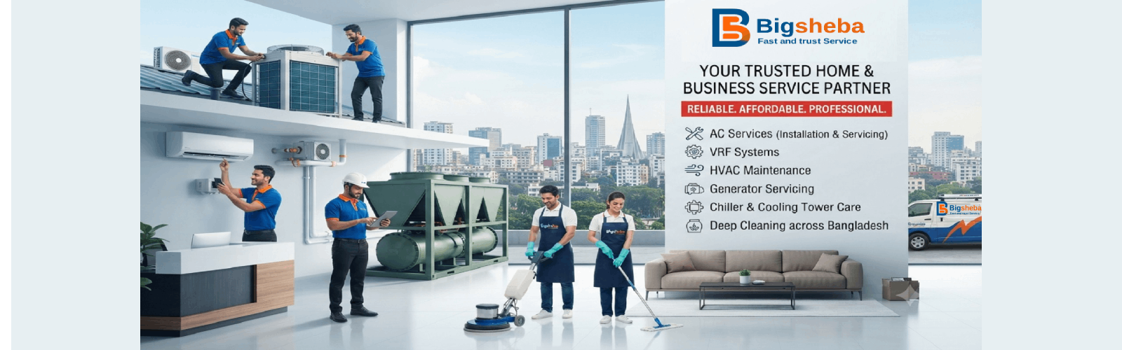 Bigsheba – Trusted Home & Business Maintenance, Repair and Installation Service Provider
