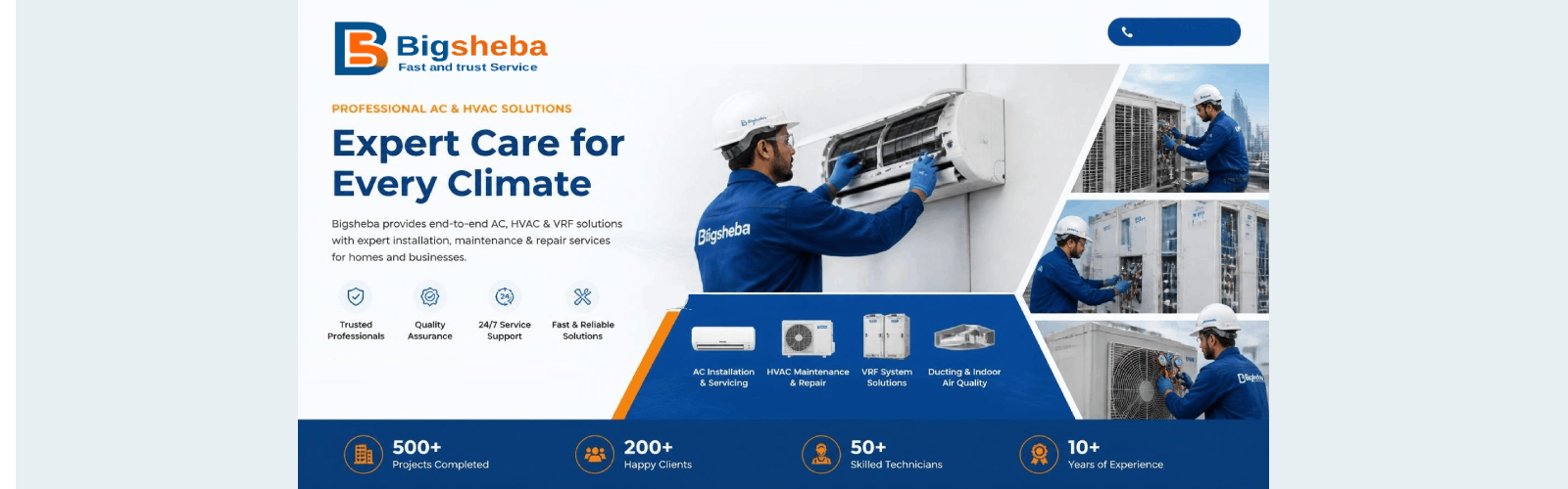 Bigsheba – Trusted Home & Business Maintenance, Repair and Installation Service Provider
